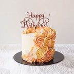 Violetta Cake | Purple Vintage Birthday Cake