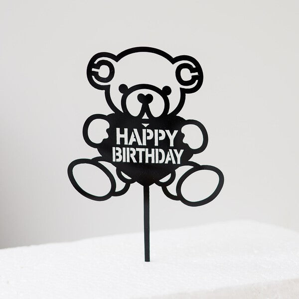 Birthday Bear Topper