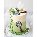 Racquet Rush Cake | Badminton Theme Cake