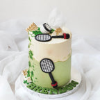 Racquet Rush Cake | Badminton Theme Cake