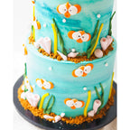 Hogi & Friends | Pink Fong Theme Cake