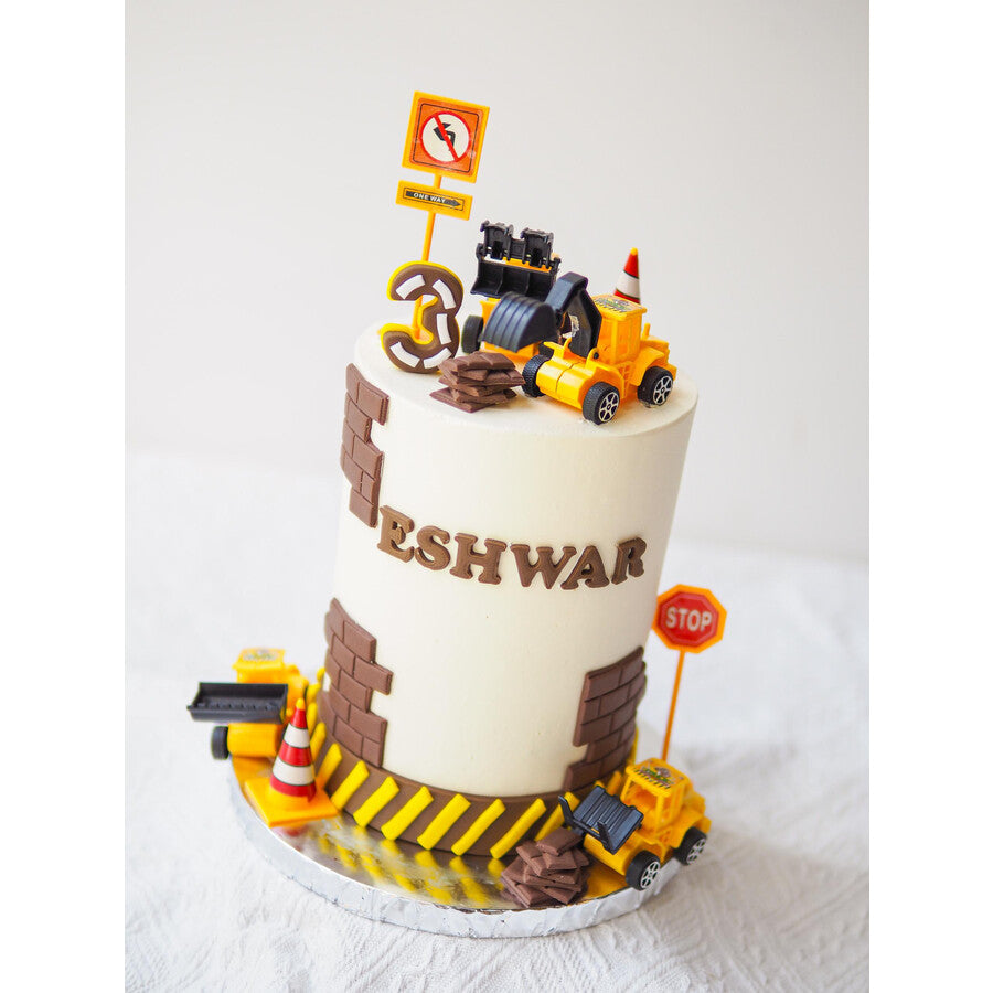 Builder's Dream | Construction Theme Cake