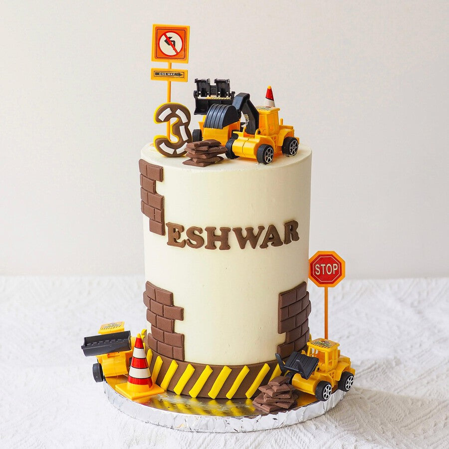 Builder's Dream | Construction Theme Cake