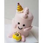 Pink Baby Dino Cake | Dinosaur Birthday Cake