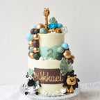 Little Explorer Safari Cake | Jungle Birthday Cake