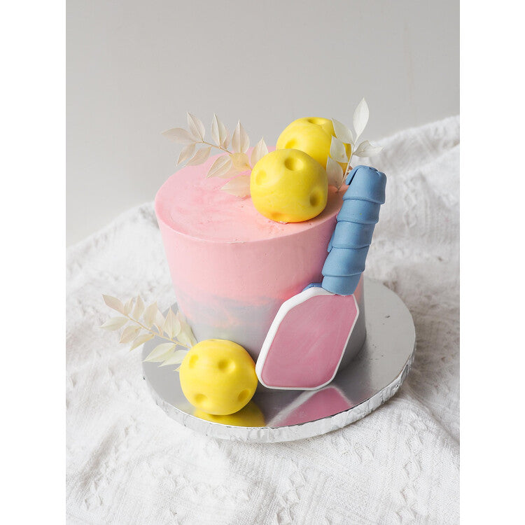 Paddle Me Pink | Pickleball Theme Cake