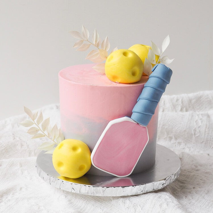 Paddle Me Pink | Pickleball Theme Cake
