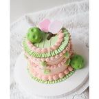 Courtside Cutie Cake | Pickleball Theme Cake