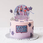 Huntrix Kpop Demon Hunter Cake