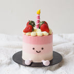 Berry Happy Cake | Strawberry Jellycat Birthday Cake