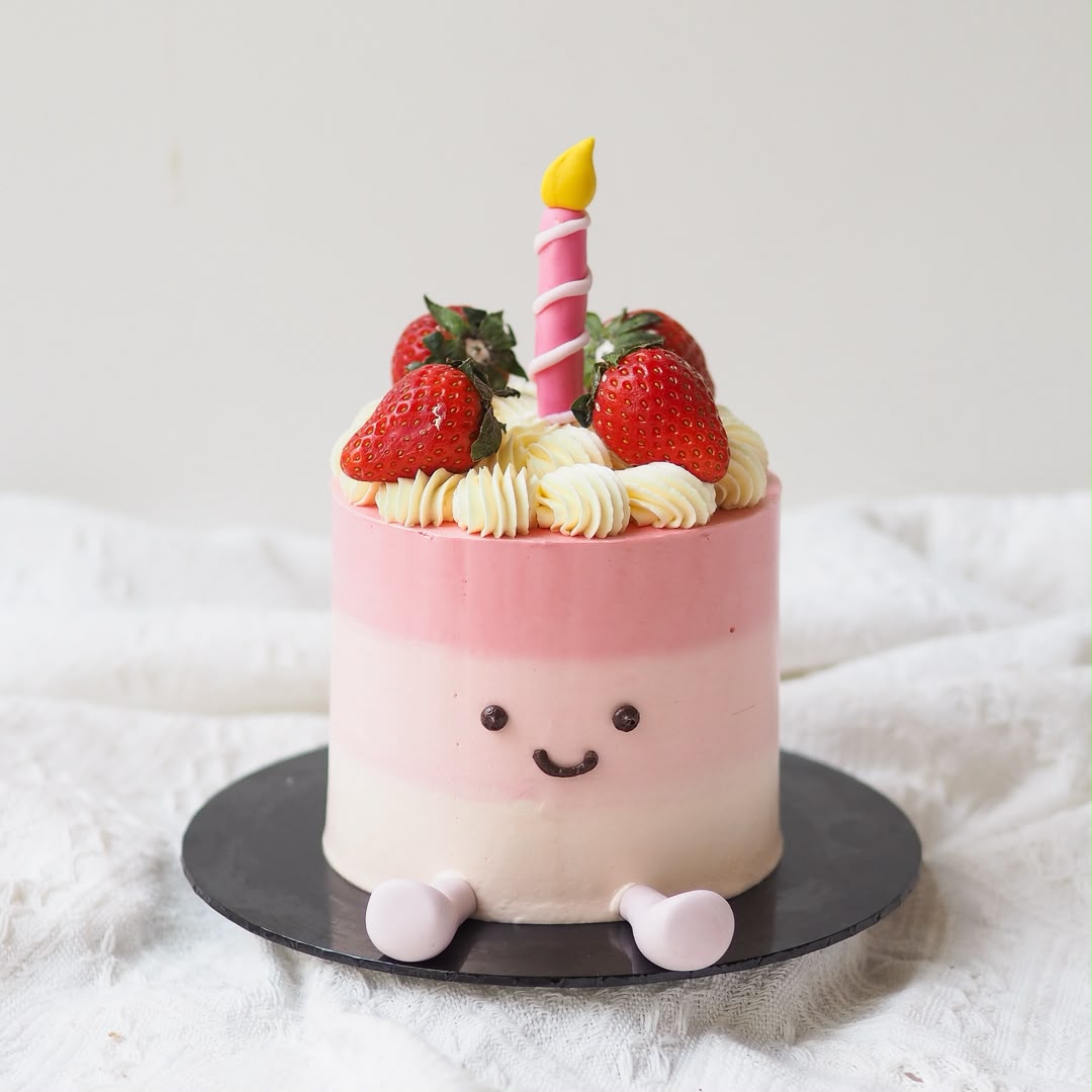 Berry Happy Cake | Strawberry Jellycat Birthday Cake