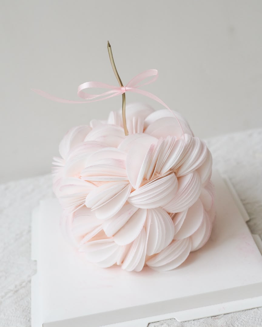 Pink Mystic Wafer Cake | Elegant Female Cake