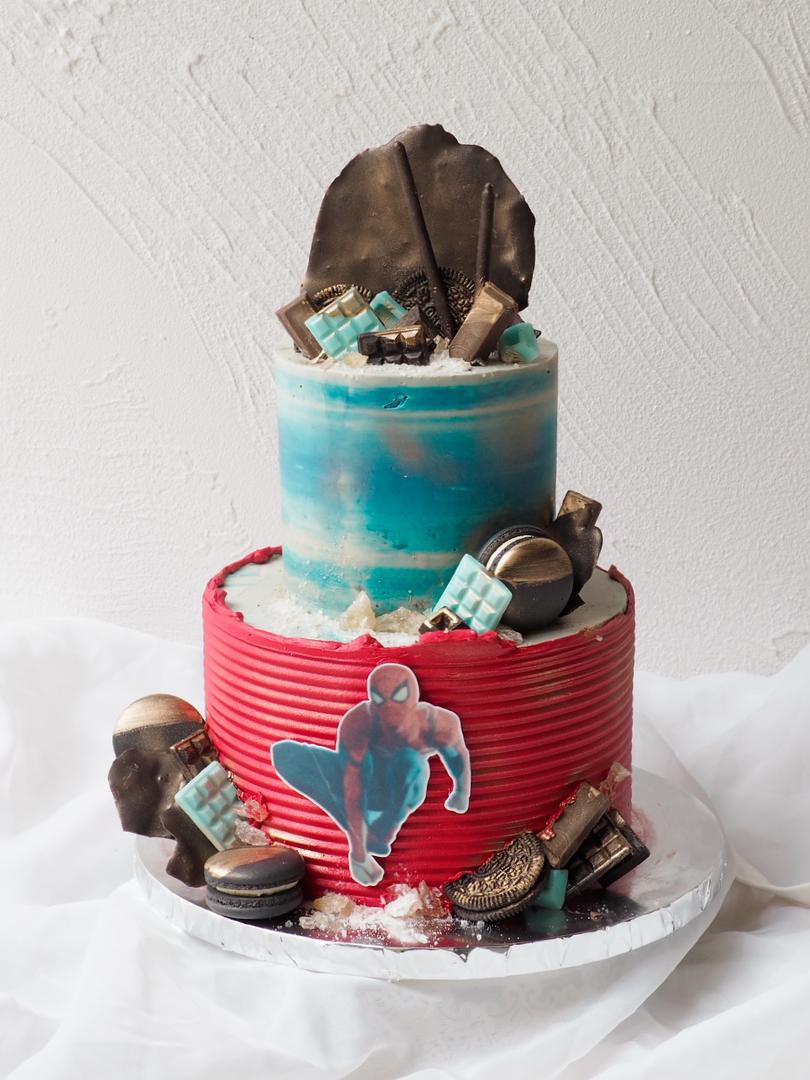 Spidey Boy Cake | Superhero Birthday Cake