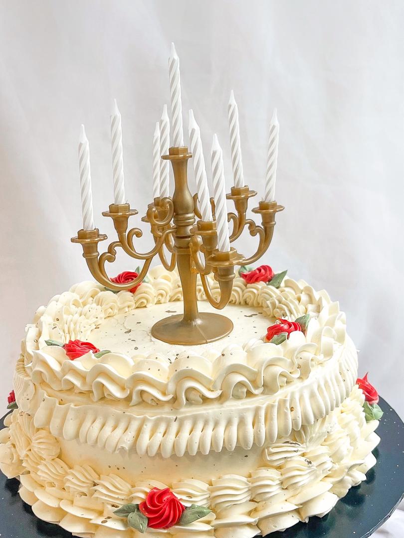 Juliet Cake | Vintage Piping Buttercream Cake
