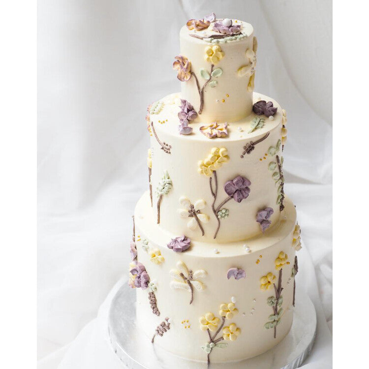 Adalia Cake | Mini 3 Tier Floral Cake