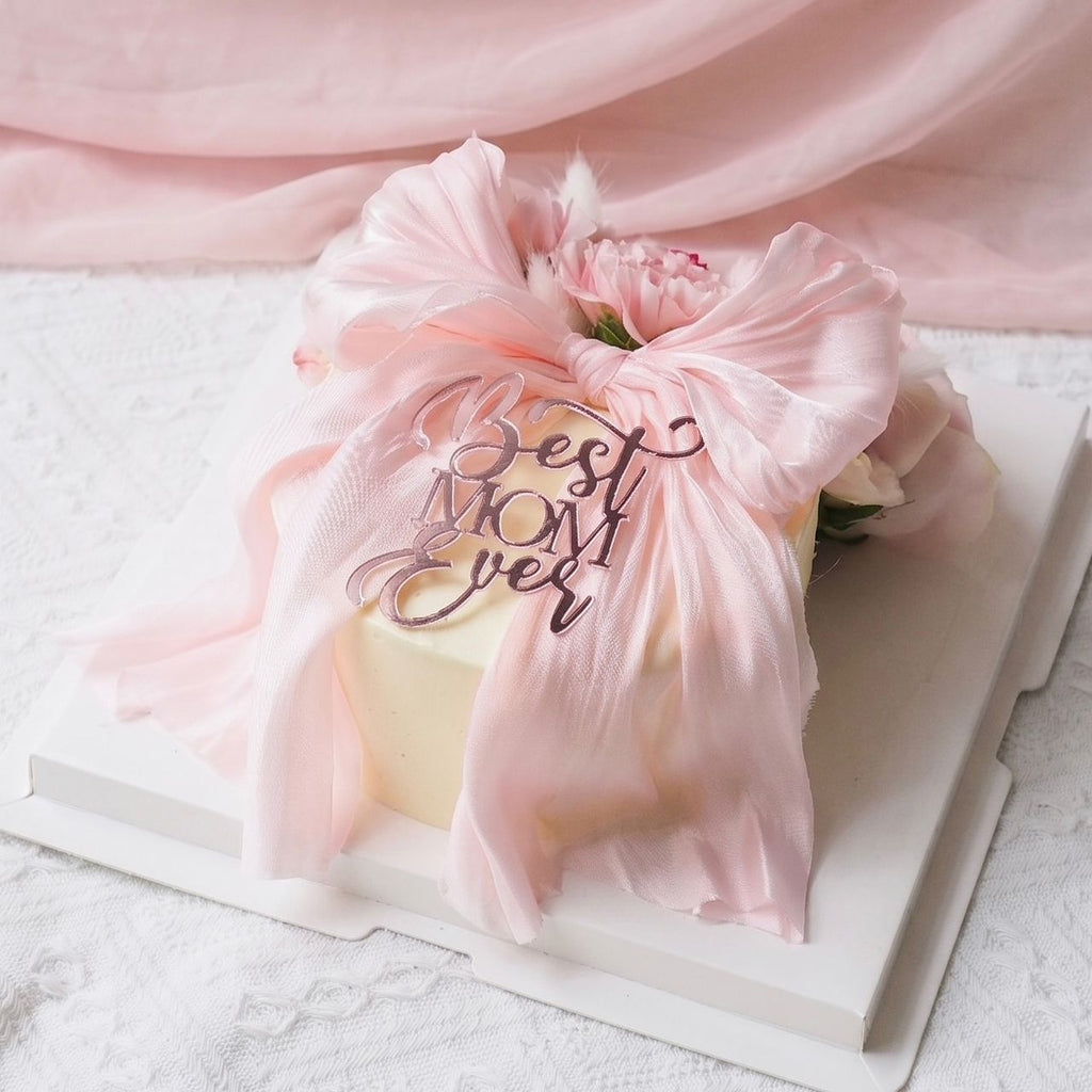Pink Petal Wrap | Cake for Mum's Birthday