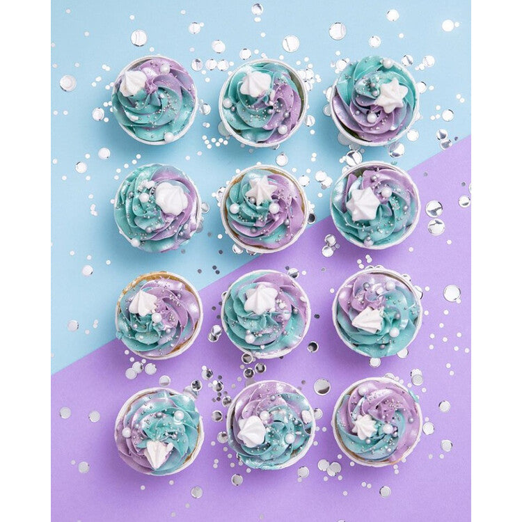 Coral Love Cupcakes | Mermaid Cupcakes
