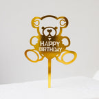 Birthday Bear Topper