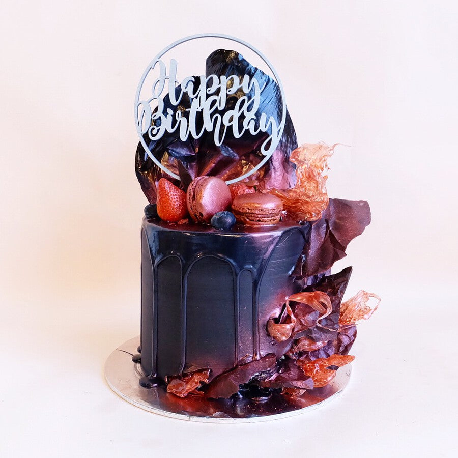 Amber Blaire Cake | Red Black Theme