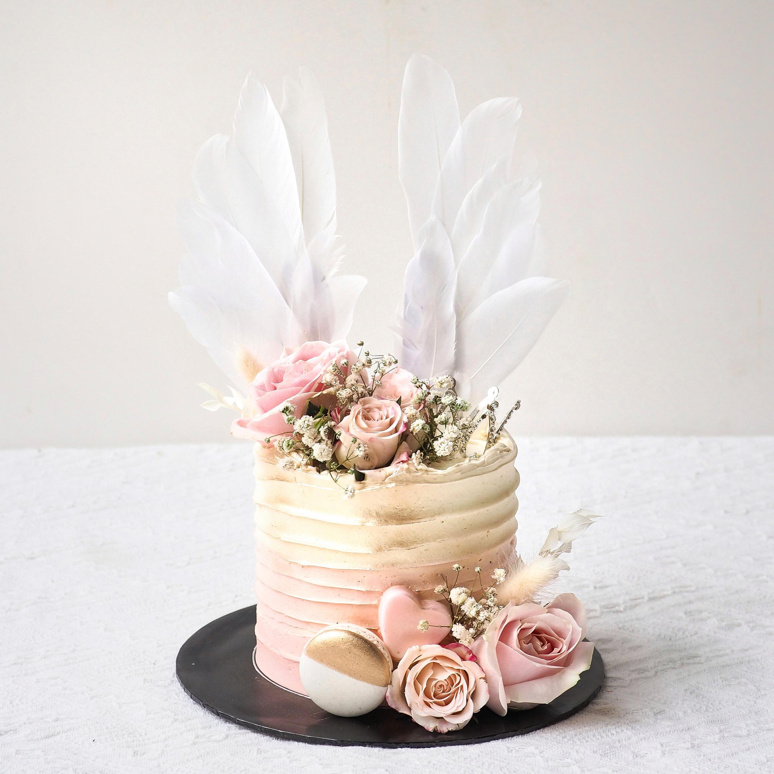 Victoria Cake | Angel Wing Birthday Cake