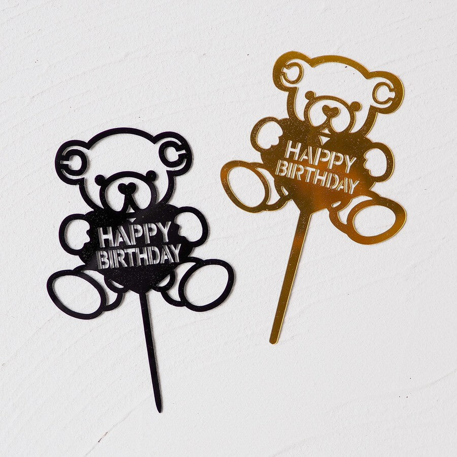 Birthday Bear Topper