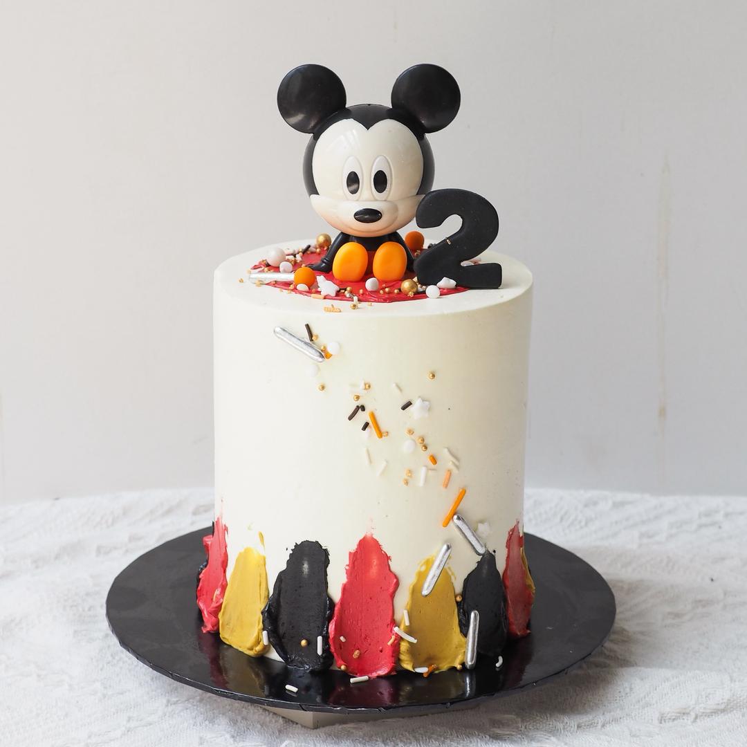 Red Mouse Cake | Cartoon Theme Birthday Cake