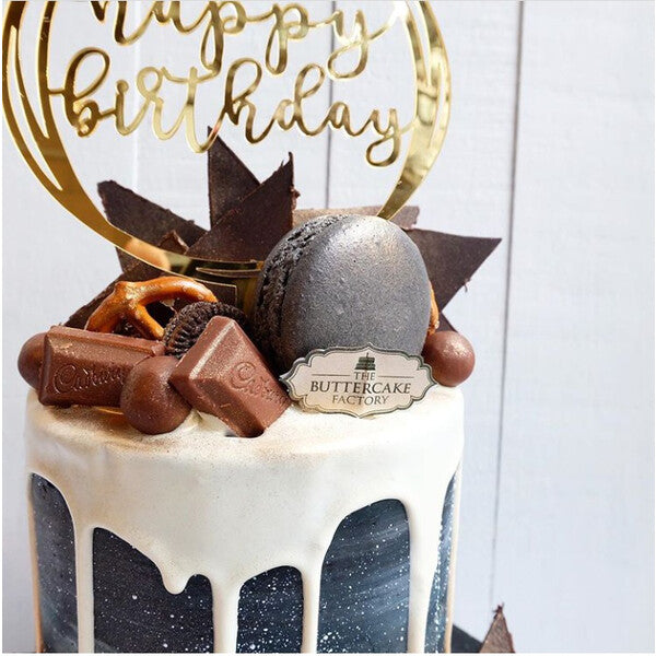Blue Adam Cake