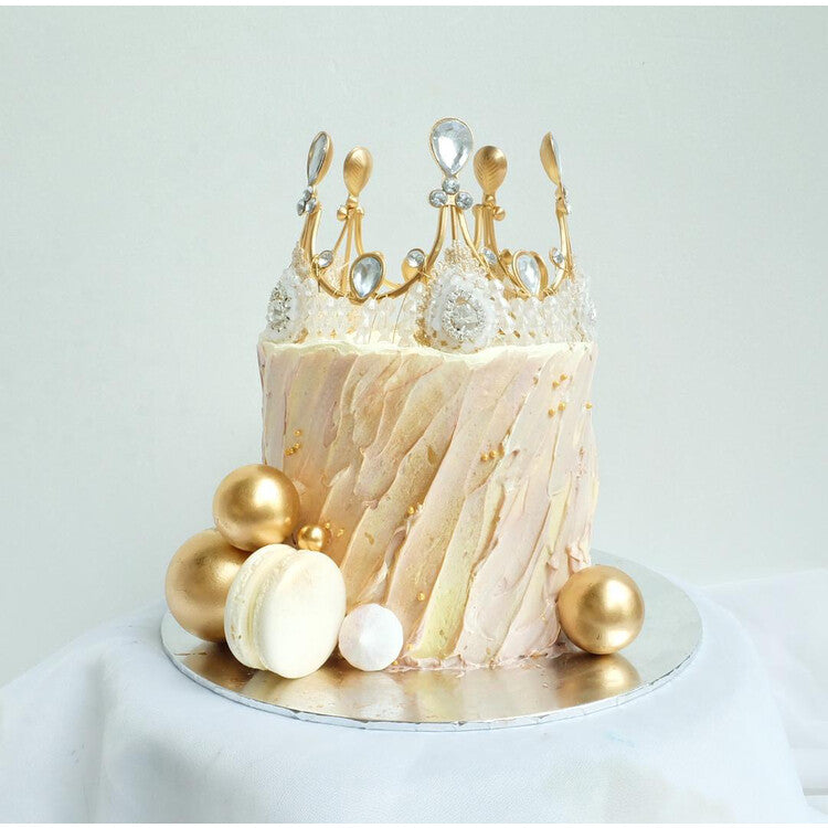 Darling Floral Crown Cake | Crown Birthday Cake