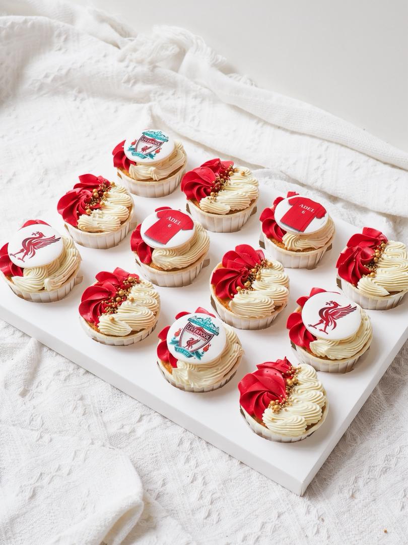 Liverpool Cupcake Set