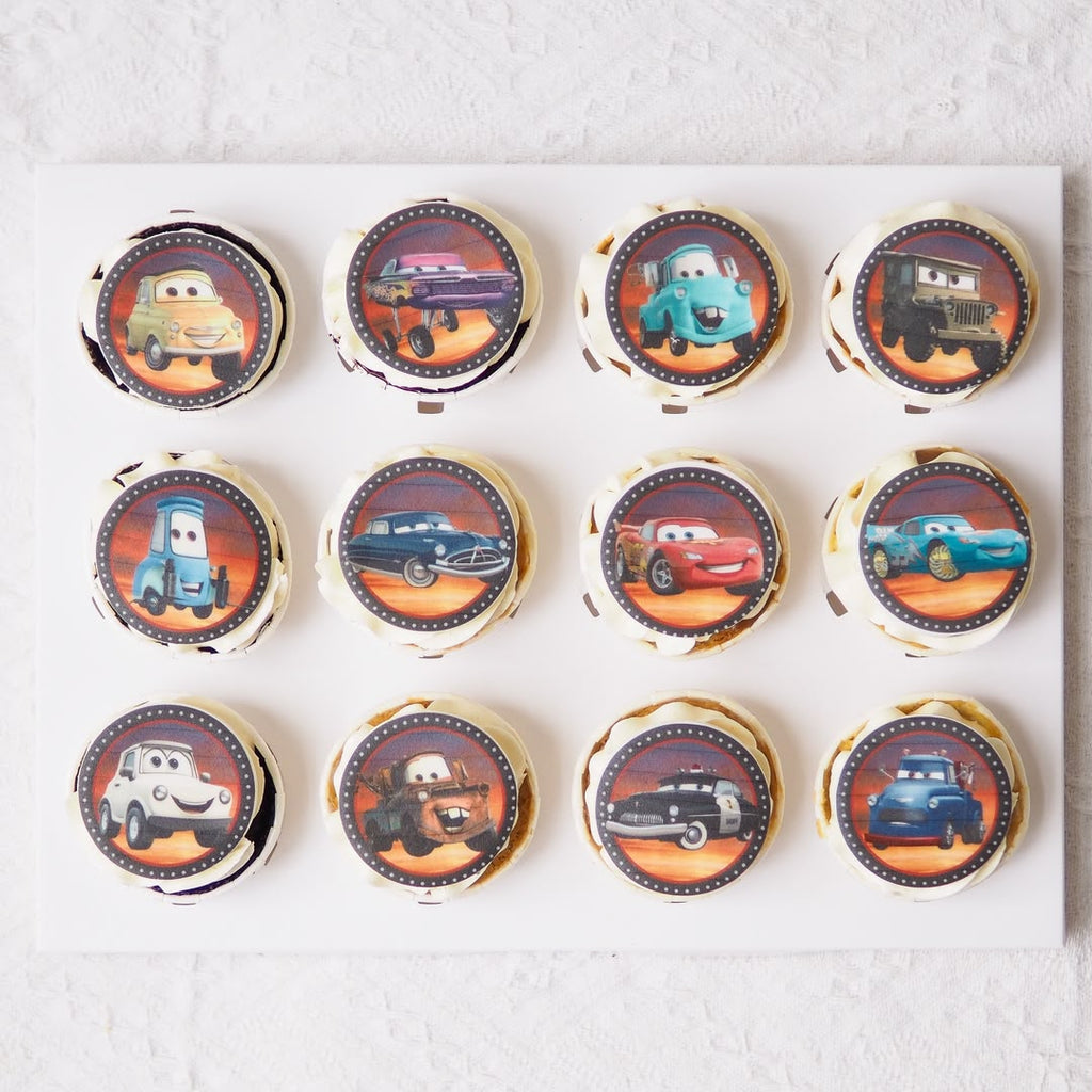 McQueen Friends Cupcakes | Cartoon Celebration Cupcakes