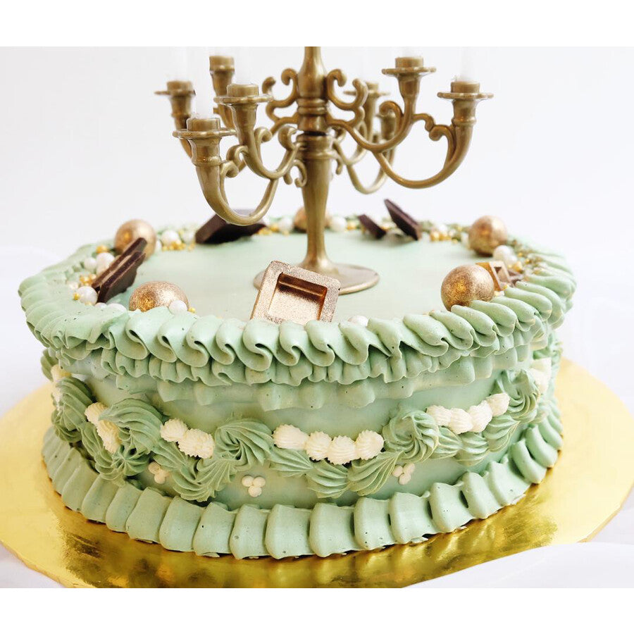 Lumiere Cake | Green Chandelier Birthday Cake