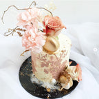 Roselle Cake | Floral Pink Birthday Cake
