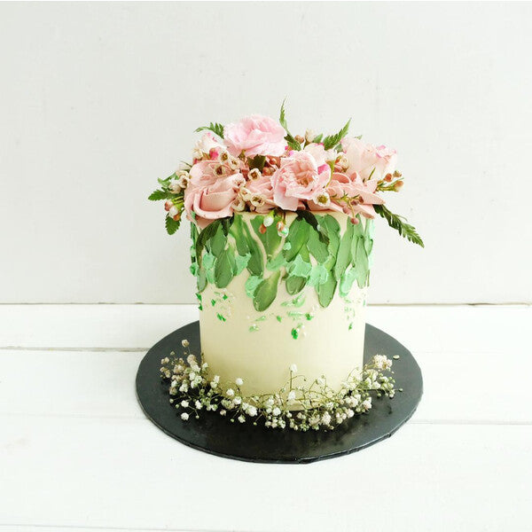 Eden Cake | Green Floral Birthday Cake