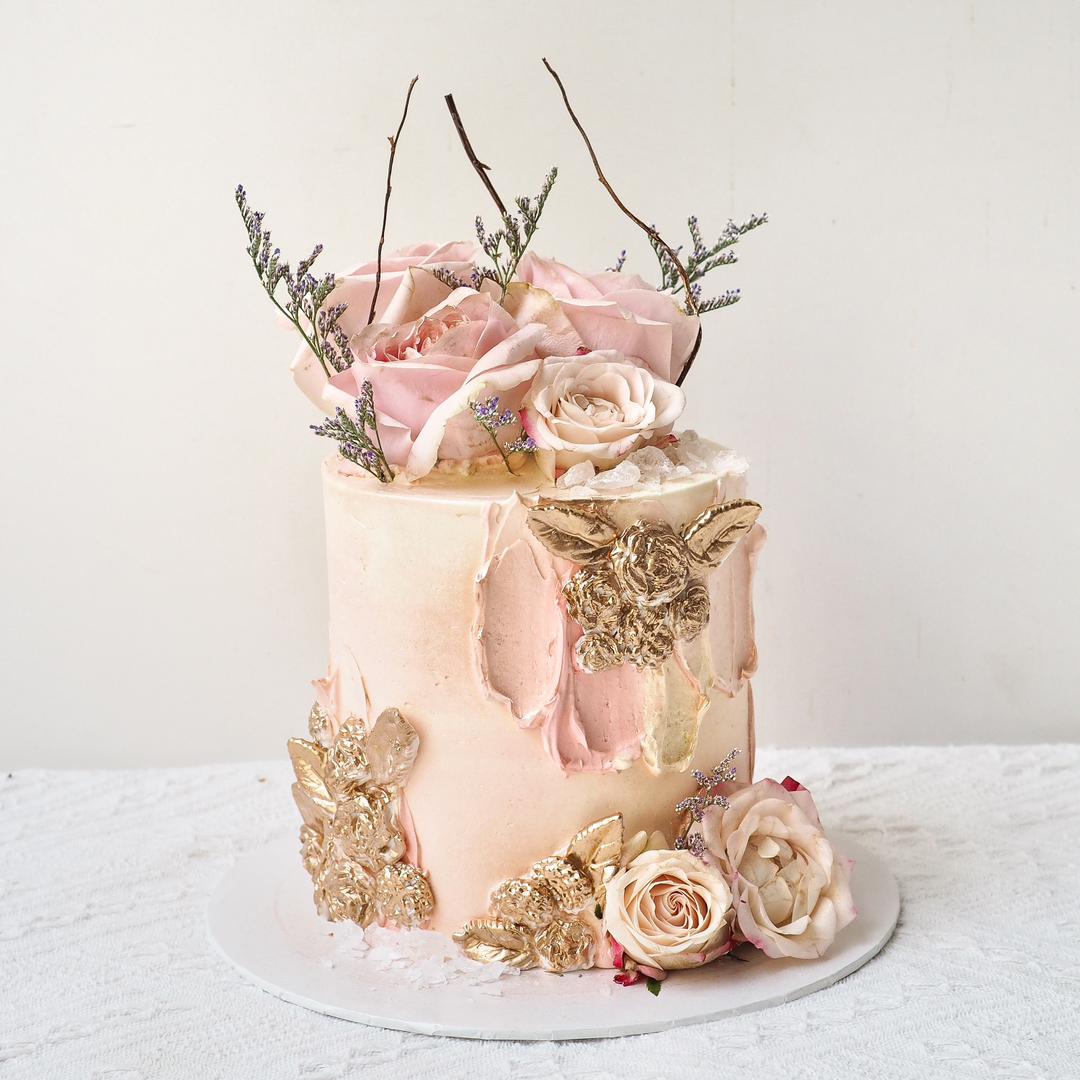 Aileen Cake | Pink Blush Birthday Cake