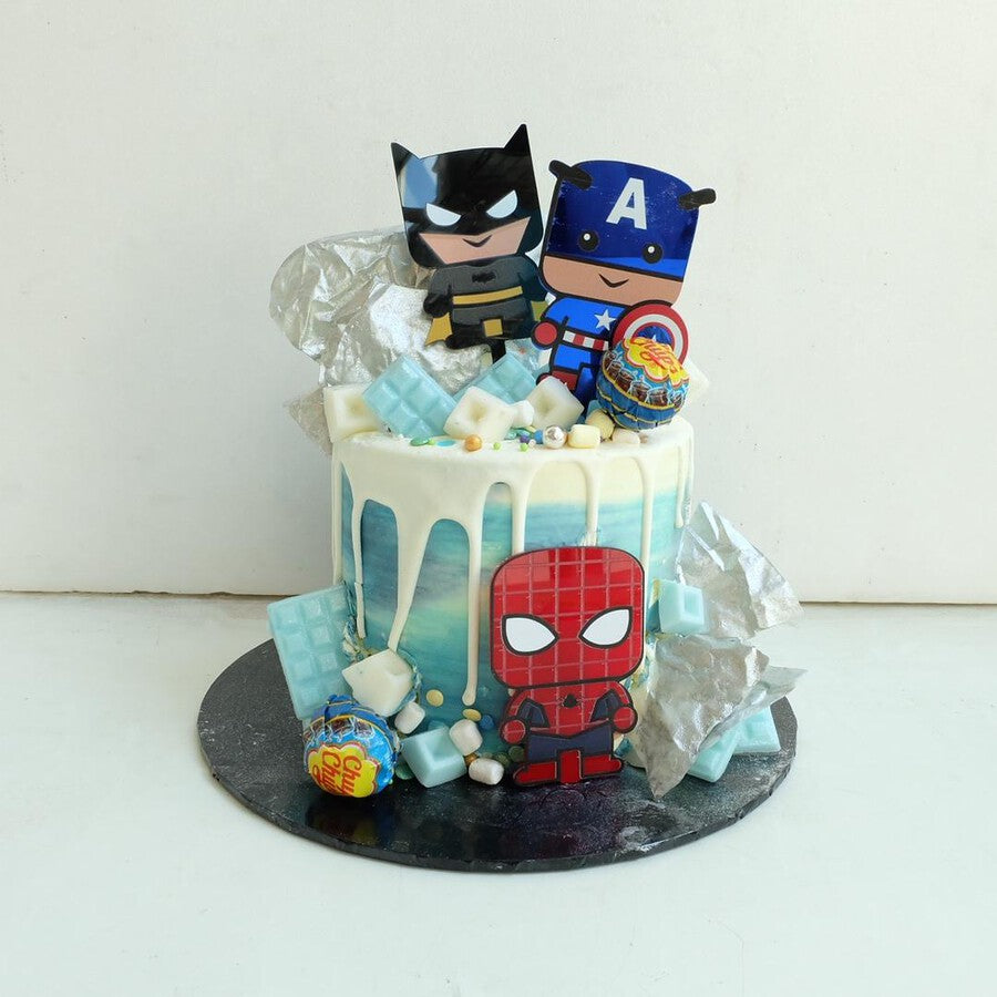 Logan Cake | Marvel Birthday Cake