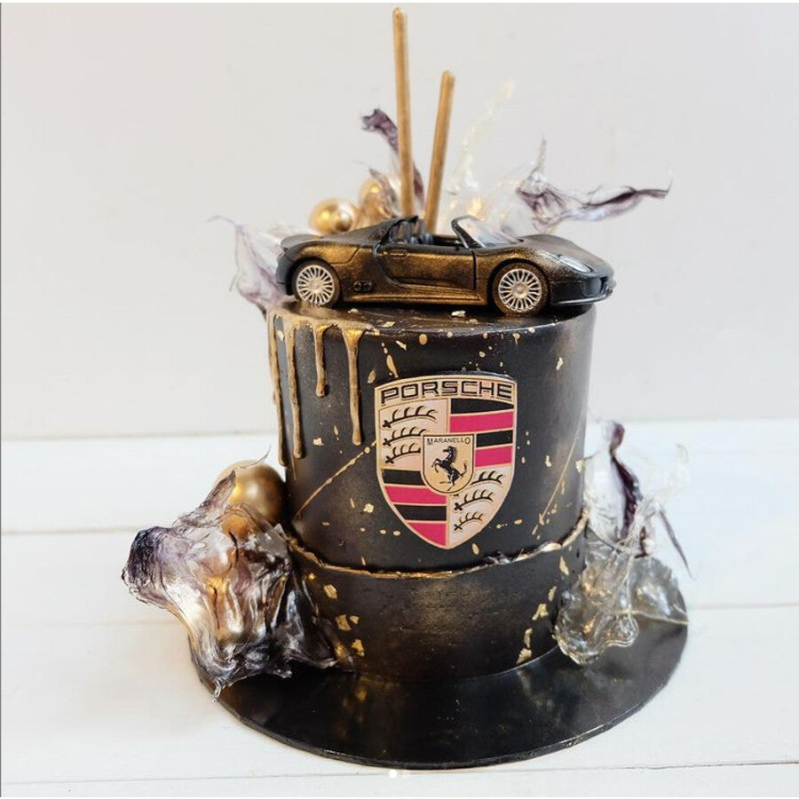 Porsche Cake | Car Birthday Cake