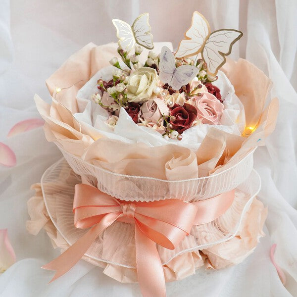Secret Admirer Cake | Bouquet Birthday Cake