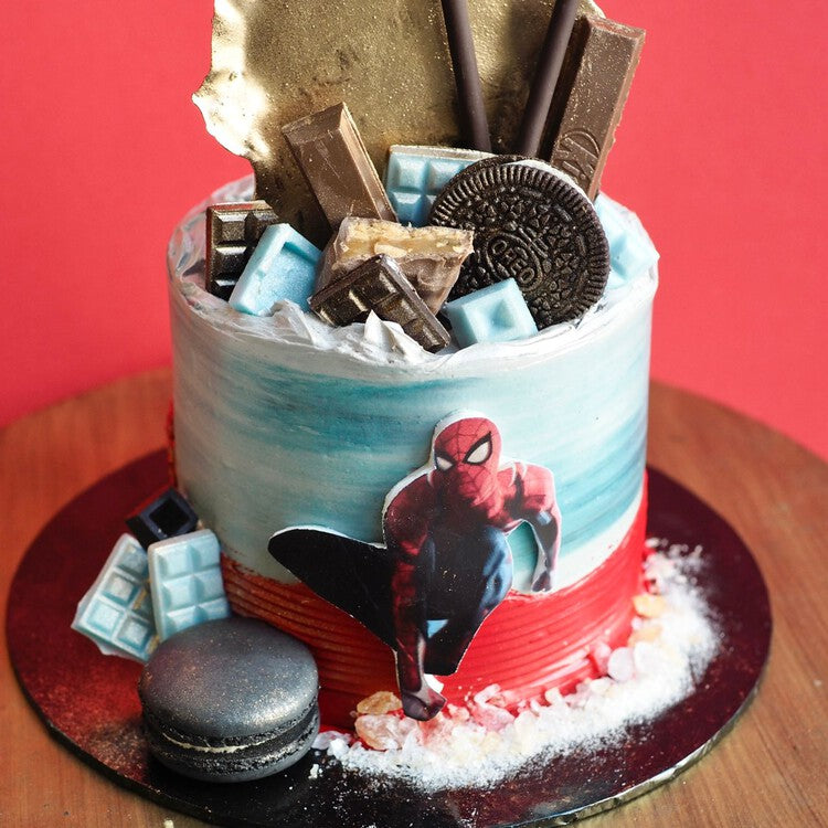 Spidey Boy Cake | Superhero Birthday Cake