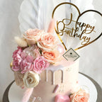 Serene Cake | Pastel Floral Birthday Cake