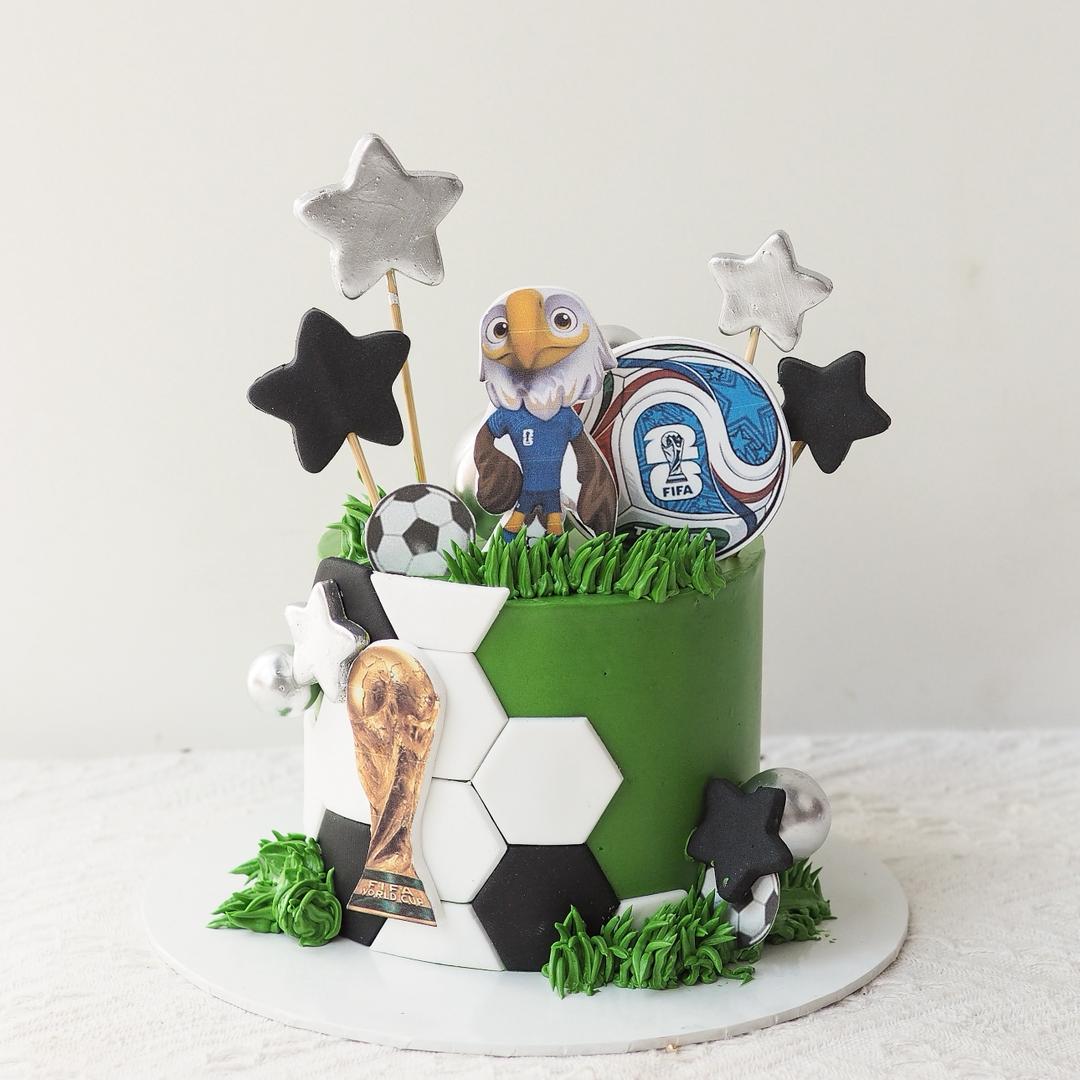 Goal Glory Cake | World Cup Cake