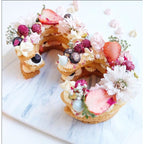 Floral Monogram Cookie