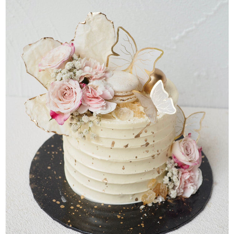 Ashley Cake | White Butterfly