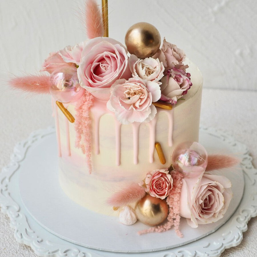 Quinn Cake | Female Pastel Birthday Cake
