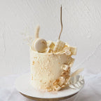 Jem Cake | White Gold Birthday Cake