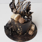 Miles Cake | Black Chocolate Birthday Cake