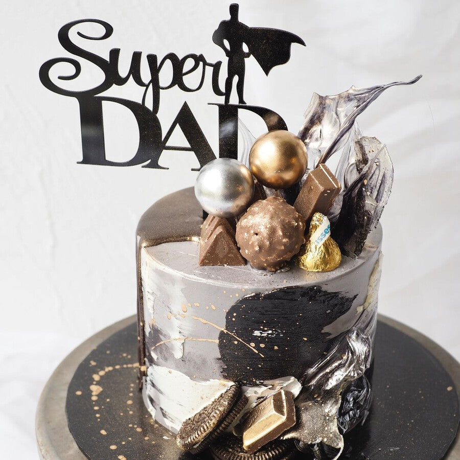 My Dad, My Strength | Birthday Cake for Dad
