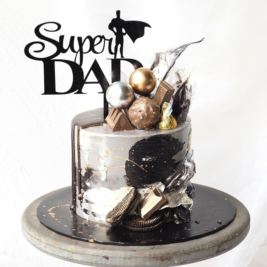 My Dad, My Strength | Birthday Cake for Dad