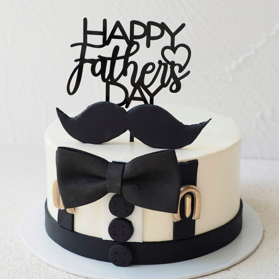 My Dad, My Idol | Gentleman Birthday Cake