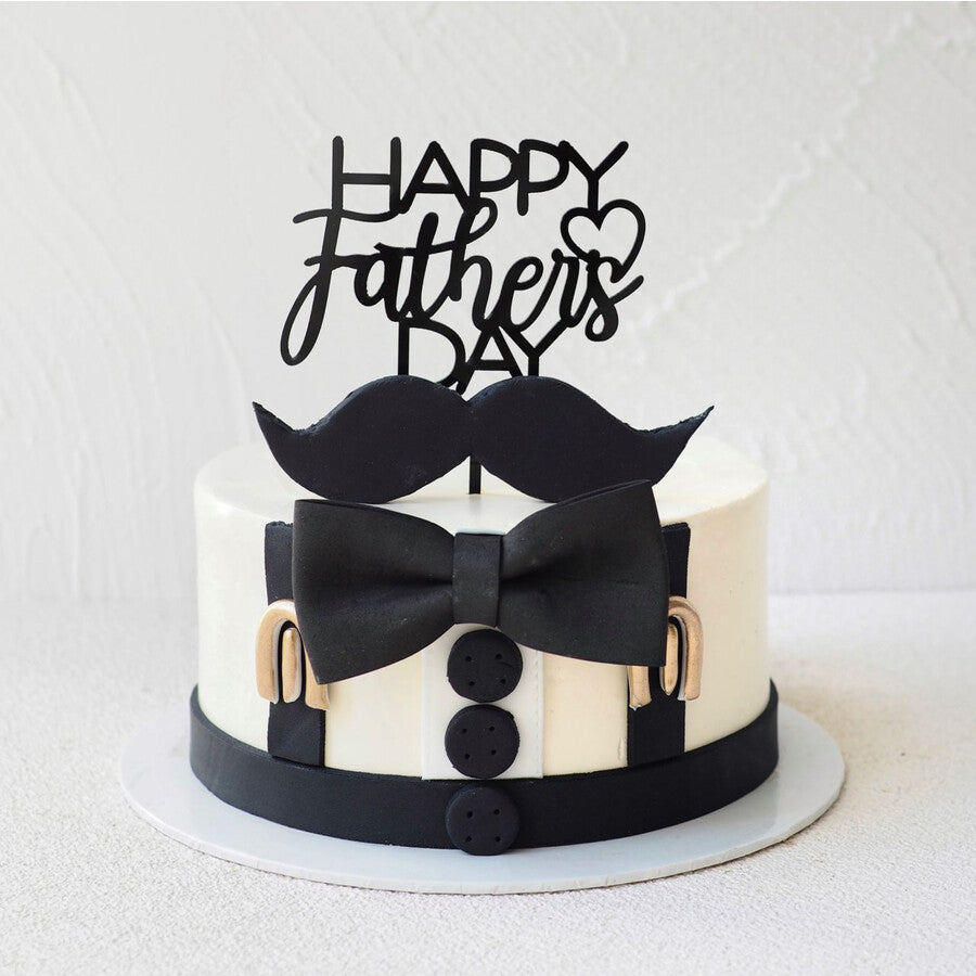 My Dad, My Idol | Gentleman Birthday Cake