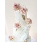 Eternal 3 Tier Wedding Cake | Floral Fondant Wedding Cake